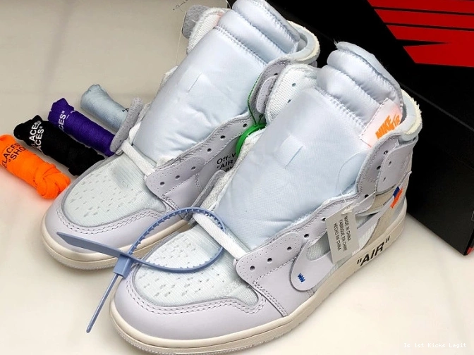 Jordan Air 1 Retro White Off-White High AQ0818-100 0726